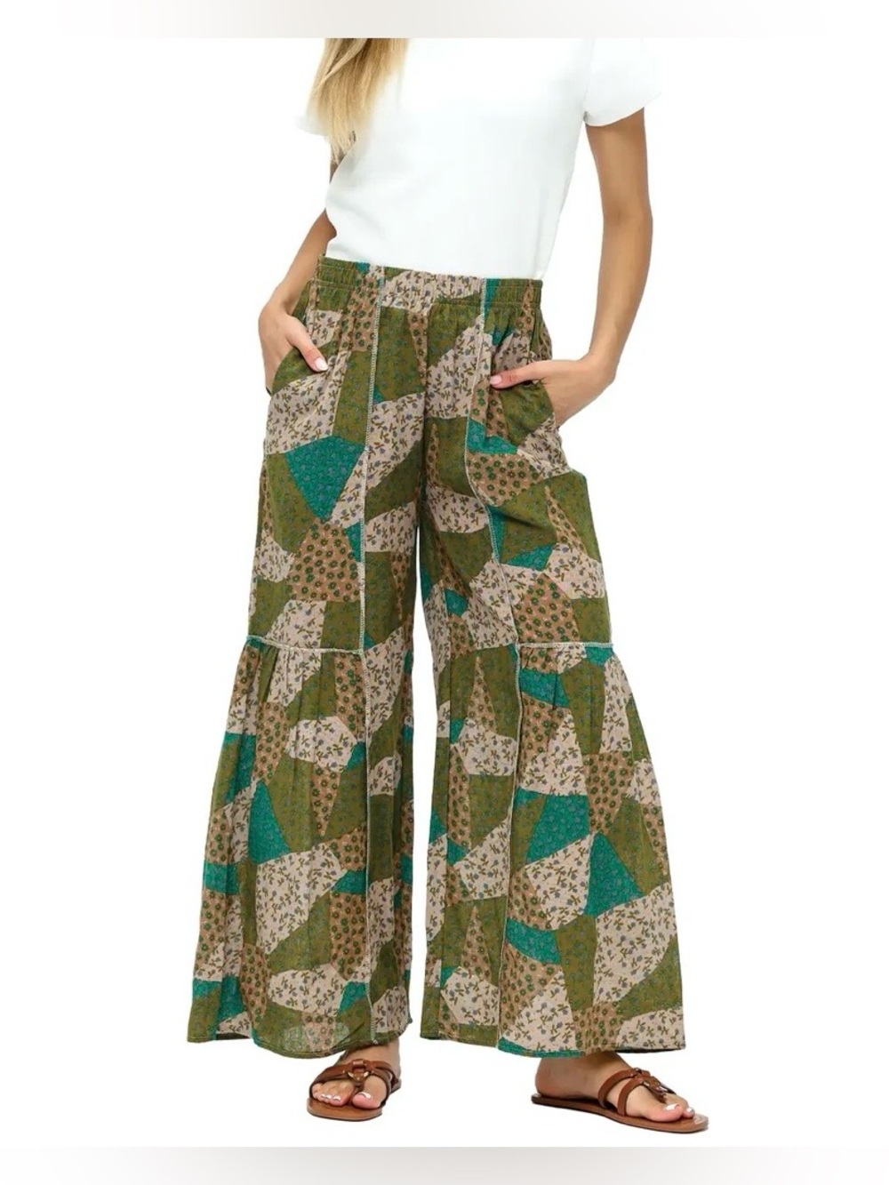 YAK & YETI Boho Palazzo Pants